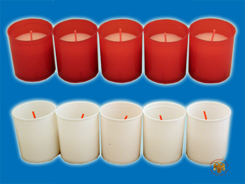 Paraffin Wax Candle for Cenotaph 10B Set of 5 Pieces